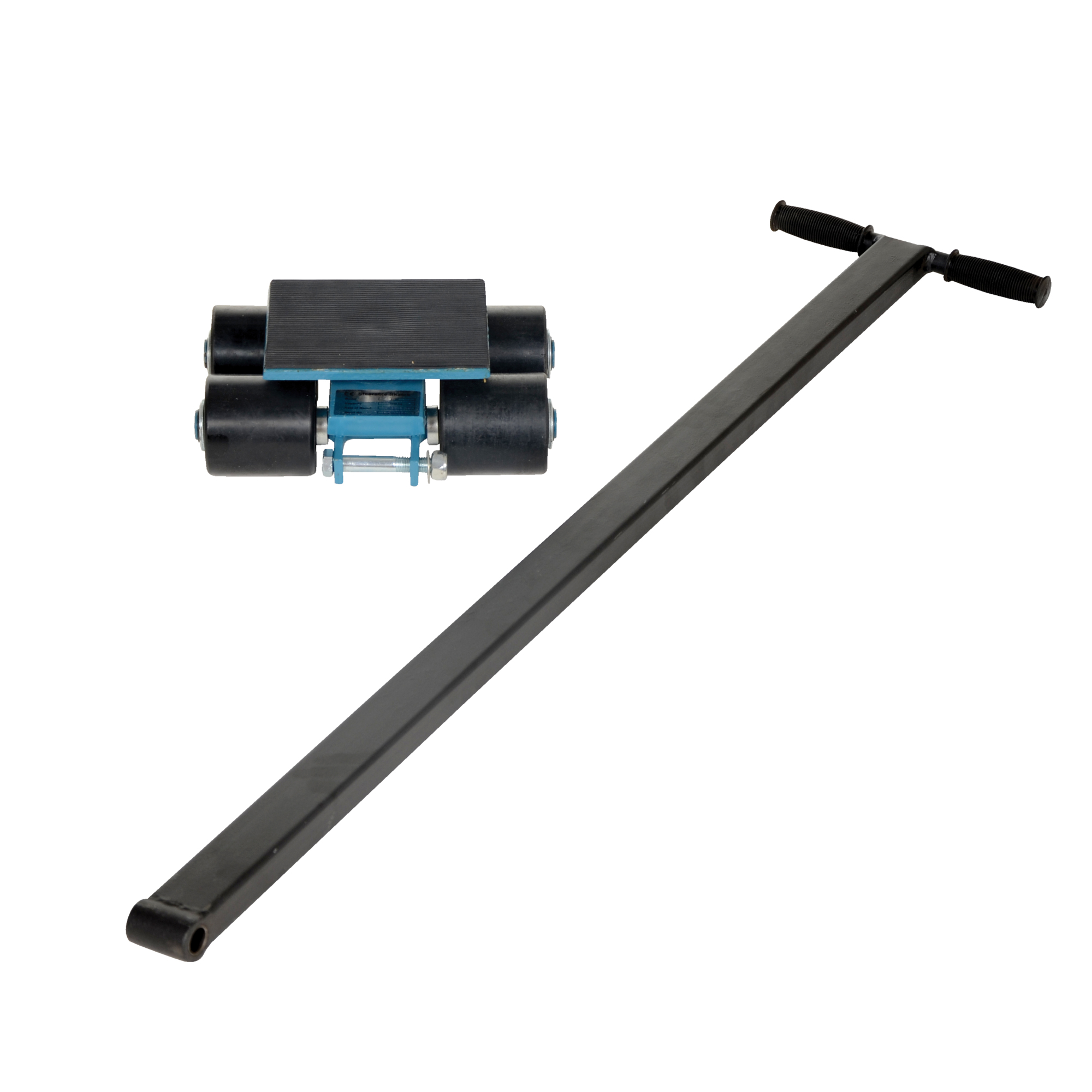 Vestil Machinery Skates - 4 Rollers, 3-Ton Capacity, 8.5in. x 11.5in., 6000-Lb. Load Capacity, Model# SSKT-3